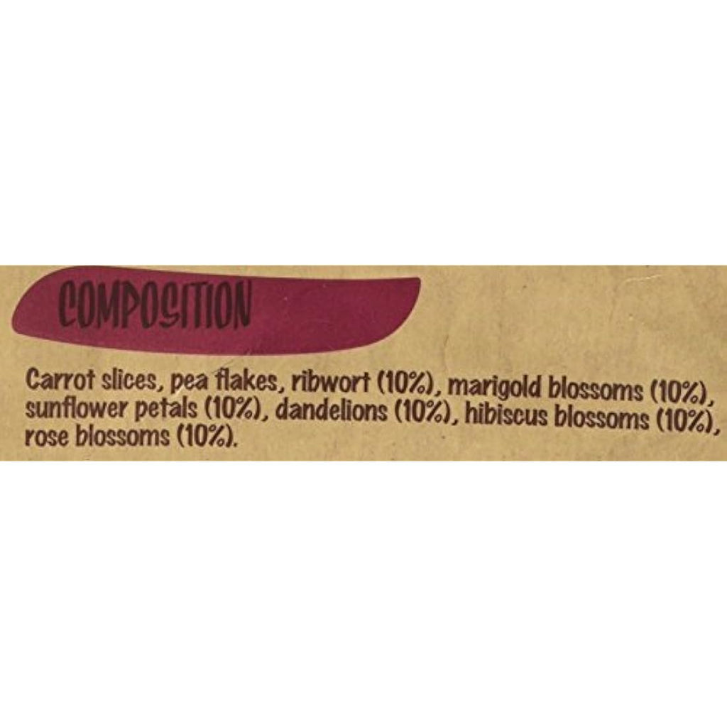 Rosewood Naturals Summerfield Salad - Natural Foraging Treat for Small Pets