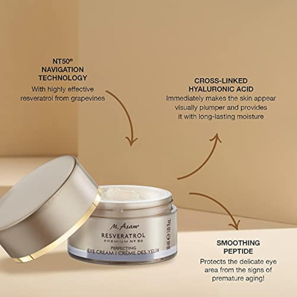 M. Asam Resveratrol Premium NT50 Eye Cream | Anti-Ageing & Firming