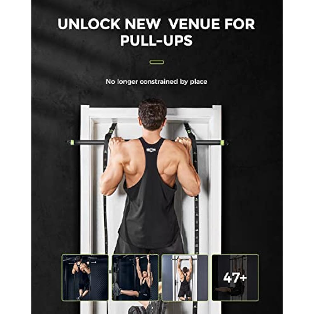 INNSTAR Portable Home Gym 5.0 – Resistance Bands & Detachable Bar Set