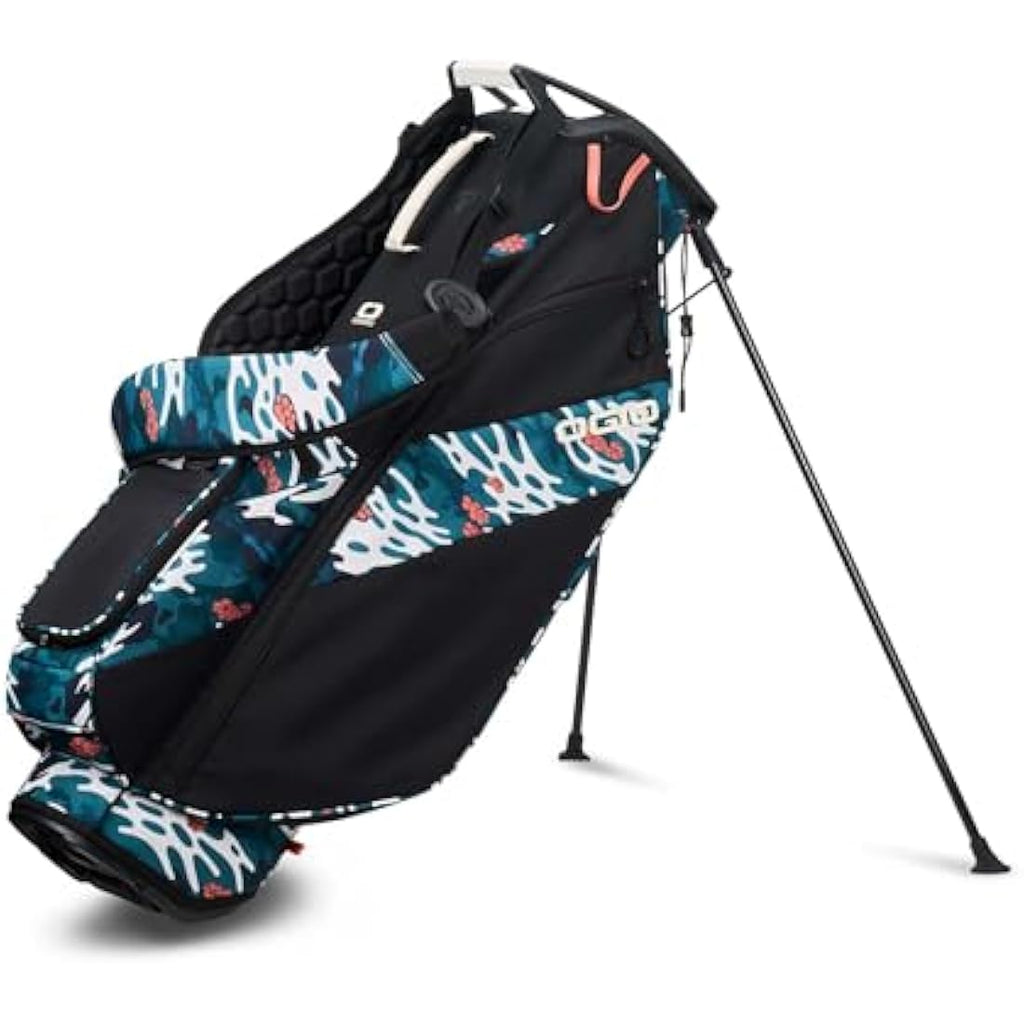 OGIO Fuse Lightweight Golf Stand Bag – Wave Camo Polyester Nylon