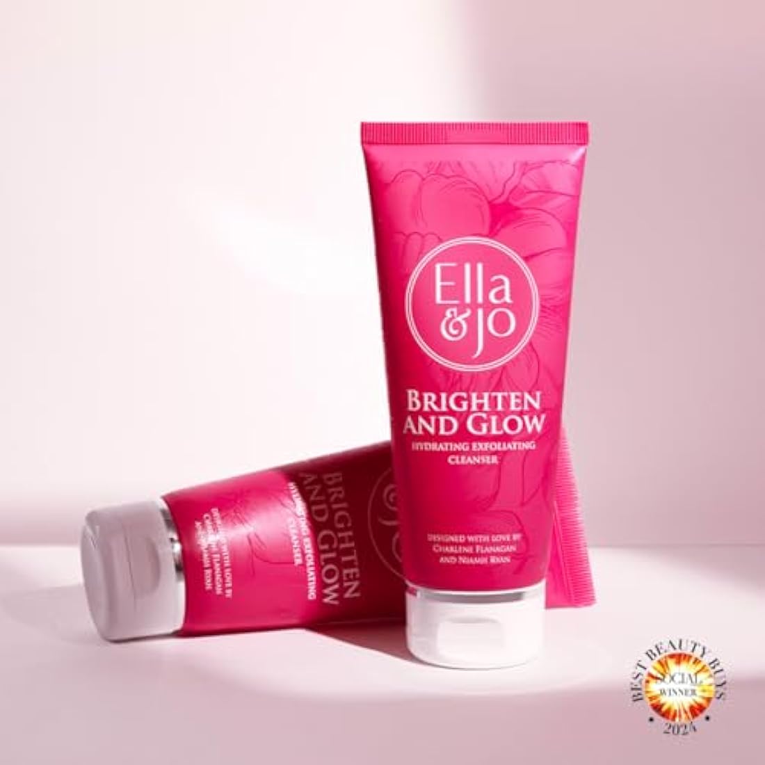 Ella & Jo Brighten & Glow Hydrating Exfoliating Cleanser with Pumpkin Enzyme
