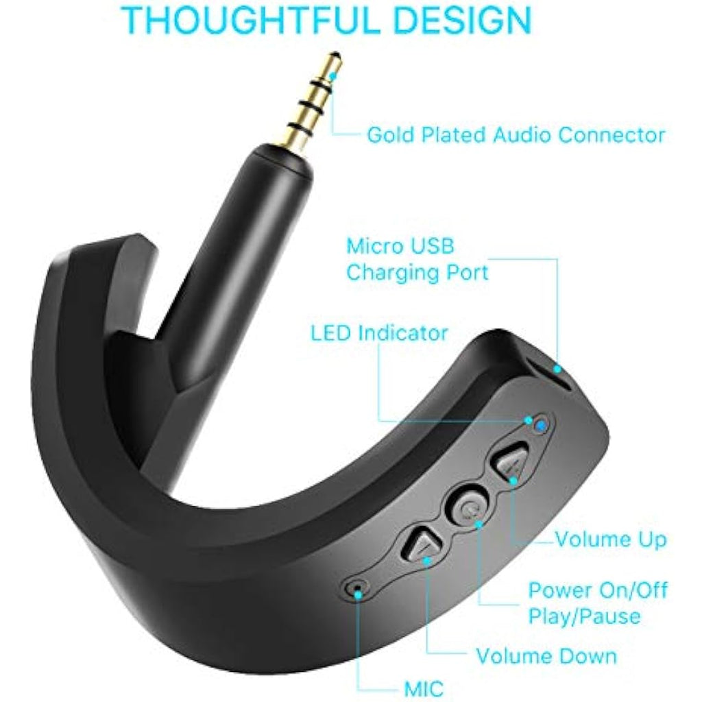 YOCOWOCO Bluetooth 5.0 Adapter for Bose QC15 QC2 Headphones | aptX