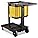 Rubbermaid 6181 Locking Janitor Cart Cabinet for 6173 Cart – Yellow