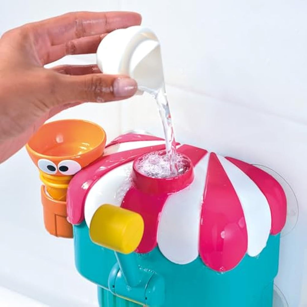 Toomies Foam Cone Factory Deluxe – Ice Cream Maker Bath Toy for Toddlers