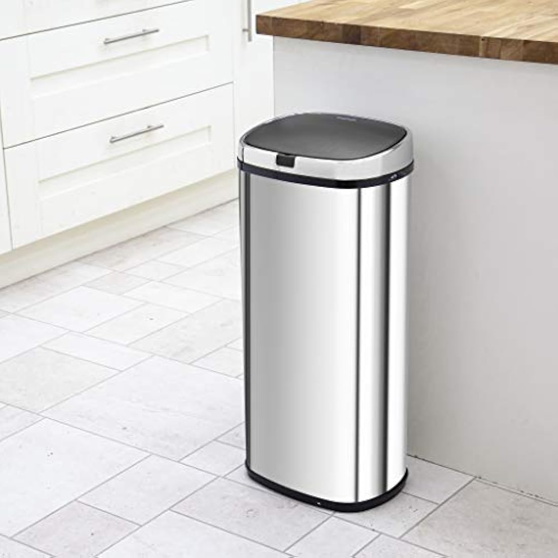 Morphy Richards 50L Motion Sensor Kitchen Bin – Stainless Steel