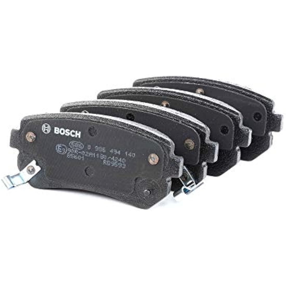 Bosch BP1051 Rear Brake Pads | Copper-Free Ceramic Set of 4