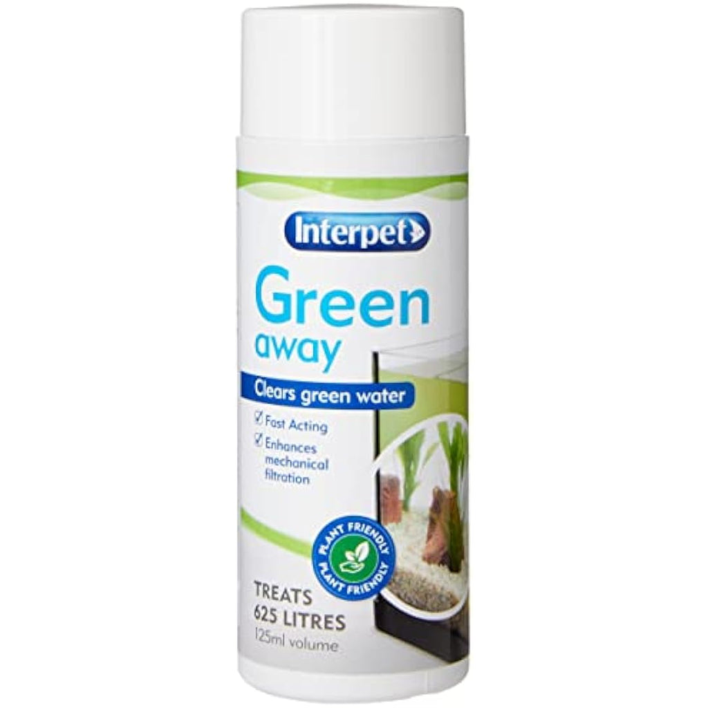 Interpet Green Away Aquarium Water Treatment – Algae Control, 125ml