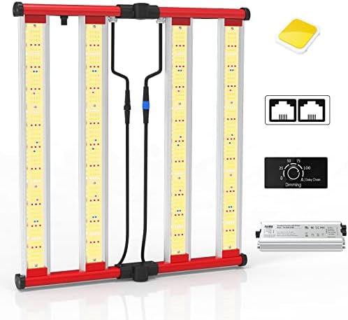 AGLEX 240W LED Grow Light | Full Spectrum Dimmable Foldable Plant Lamp