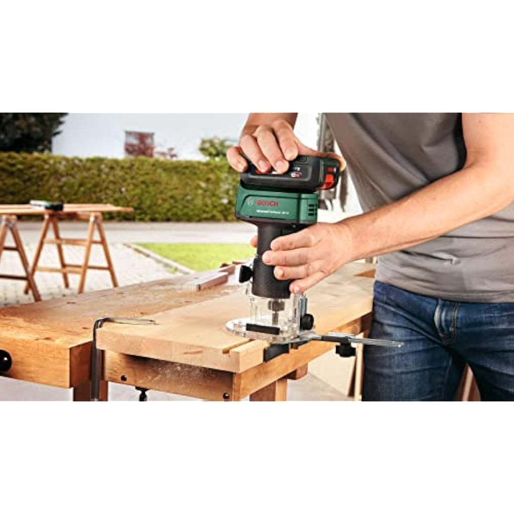 Bosch 6-Piece Tungsten Carbide Router Bit Set for Wood | 1/4" Shank