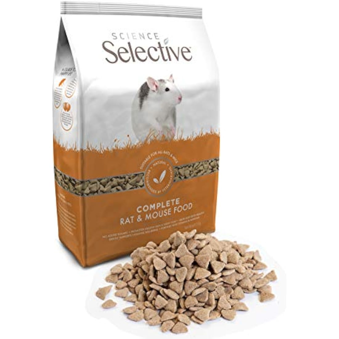 Supreme Science Selective Rat and Mouse Food - Balanced Diet 1.5kg