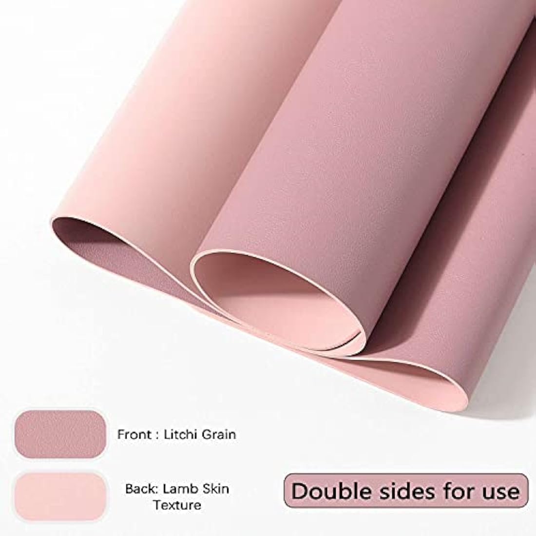 DOBAOJIA Dual-Side PU Leather Desk Pad | Waterproof XXL Mouse Mat