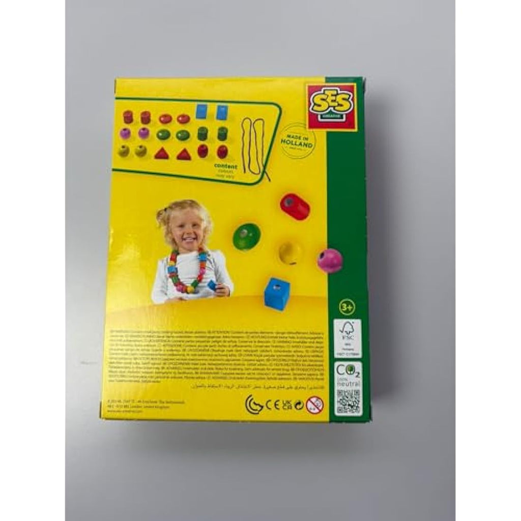 SES Creative I Learn to Thread Beads – Educational Fine Motor Toy