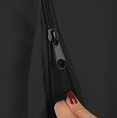 UCARE Folding Bed Dust Proof Storage Bag for Indoor and Outdoor Multifunctional Beds Protection 38.9 * 14.9 * 44.9in Black