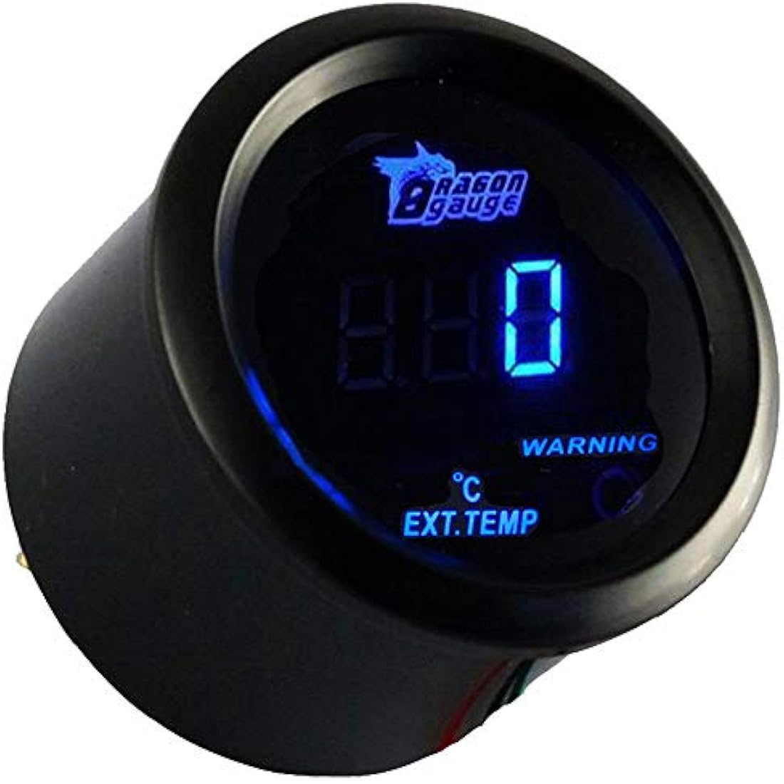 Jolof Store Universal 52mm Digital Blue LED Exhaust Gas Temp EGT Gauge