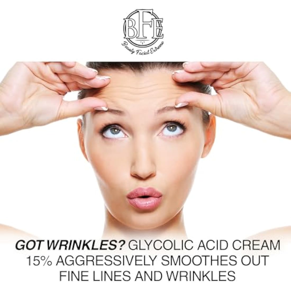 Glycolic Acid 15% Anti-Wrinkle Cream with Green Tea Extract