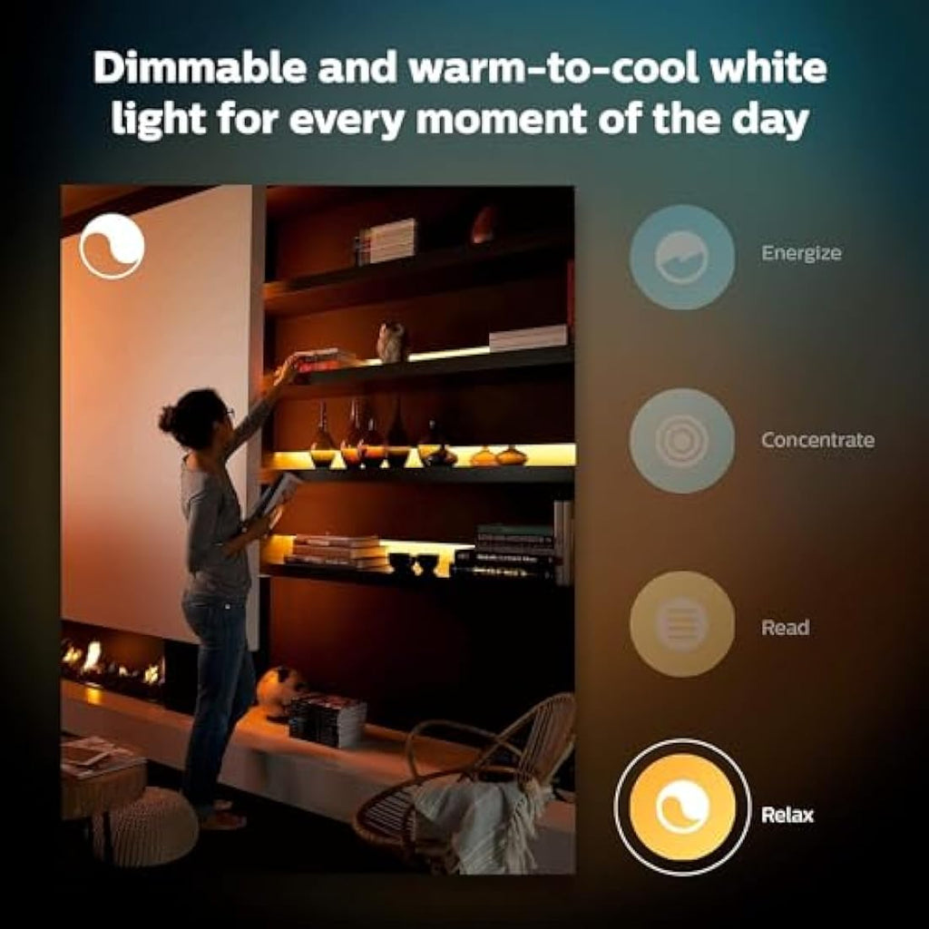 Philips Hue Lightstrip Plus v4 | 2m Smart LED White & Colour Ambiance