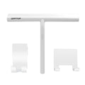 IZPFTOP Silicone Shower Squeegee with 2 Hooks | 11-Inch Glass Wiper