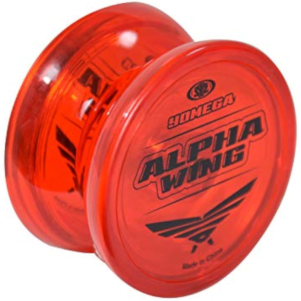 Yomega Alpha Wing Fixed Axle Yoyo – Beginner String Trick Skill Toy