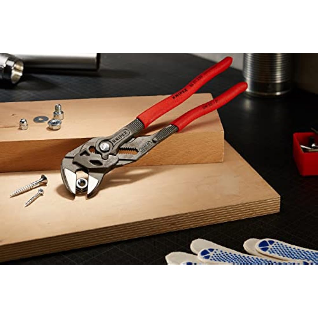 Knipex Pliers Wrench 250mm | Grey Atramentized Non-Slip Hand Tool