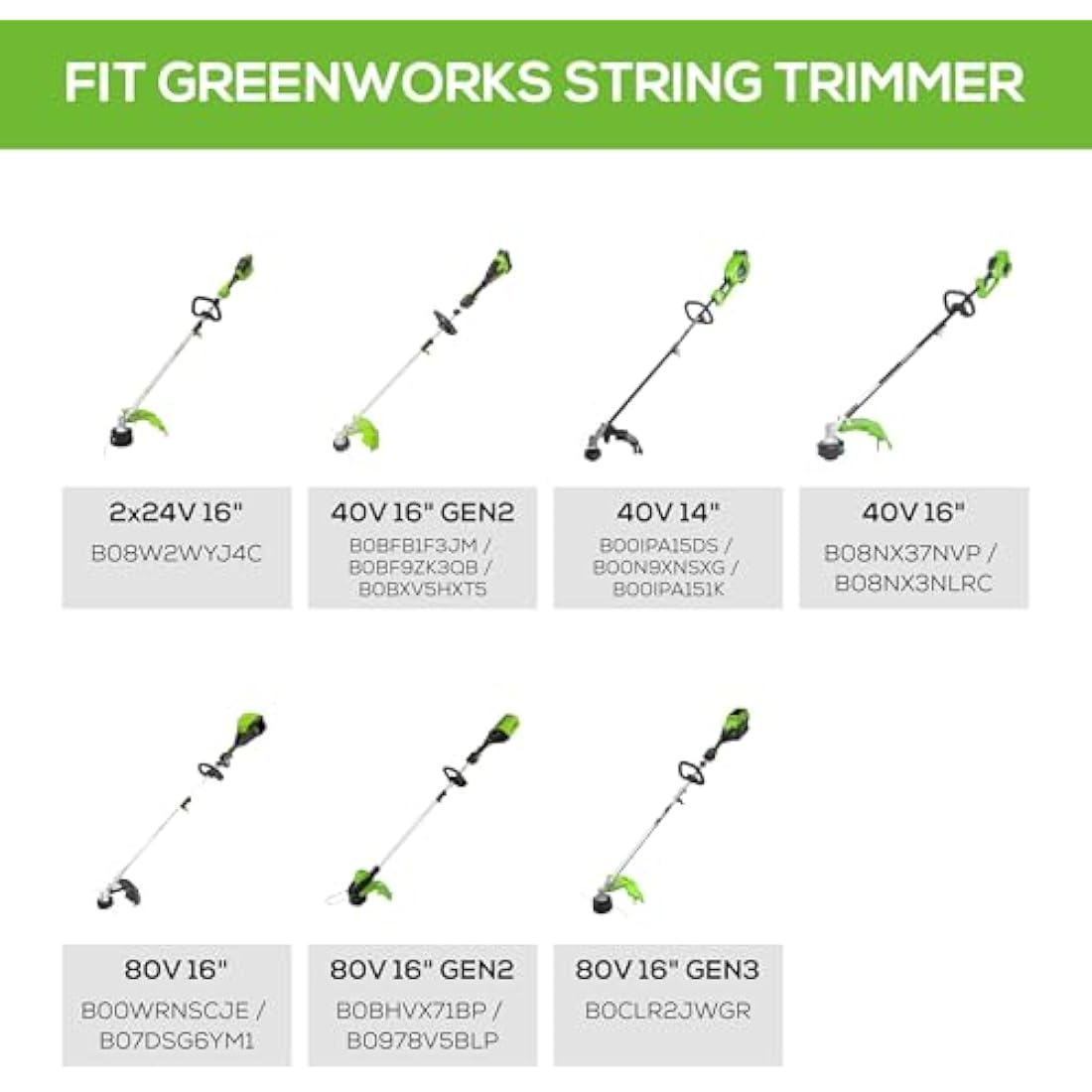 Greenworks 16-Inch Hedge Trimmer Attachment | 180° Articulating Head