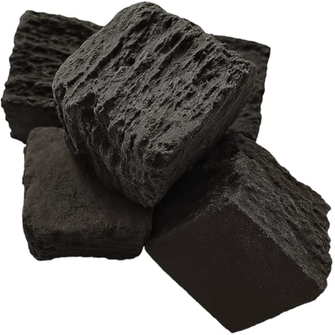 The Stove Wizard 18 Medium Ceramic Coals for Gas and Electric Fires