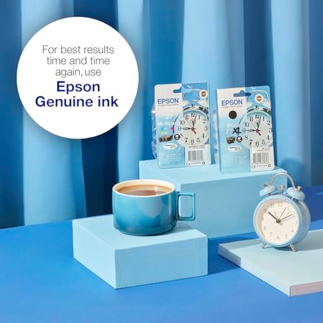 Epson 27XL Black High Yield Ink Cartridge | Genuine DuraBrite Ultra