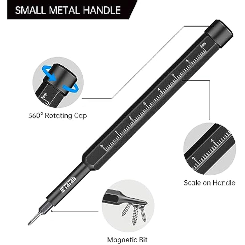 JAKEMY 105 in 1 Precision Screwdriver Set | Magnetic Laptop Repair Kit