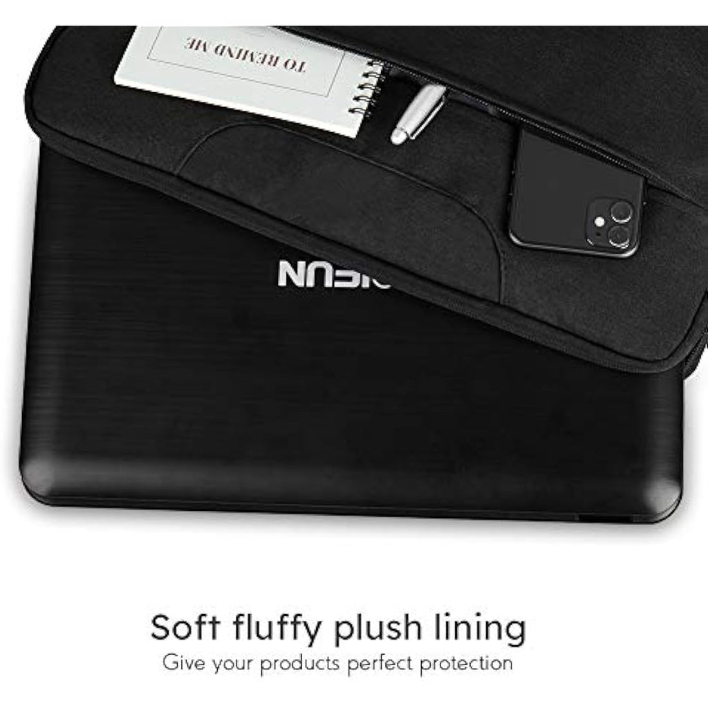 Jolof Store Laptop Sleeve – 14-17.5 Inch Portable DVD Player Bag, Black