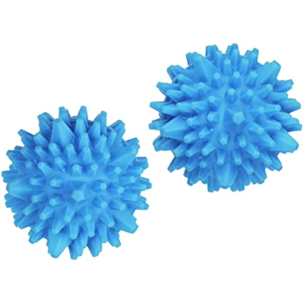 WENKO Tumble Dryer Balls - Blue Plastic Laundry Accessories - 2 Pack