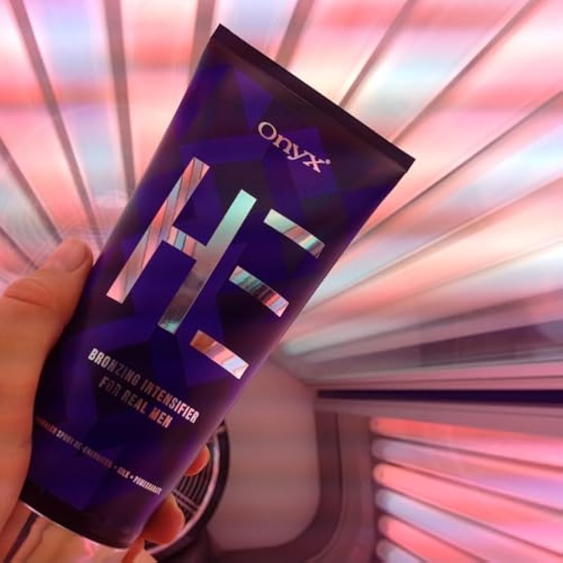 Onyx HE Men's Tanning Accelerator – Muscle Enhancing Sunbed Cream