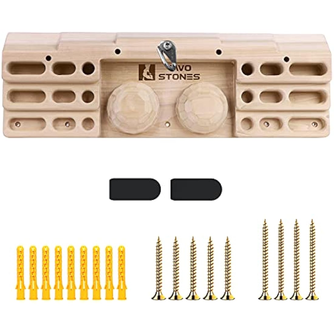 Wooden Rock Climbing Hangboard – Finger Strength Trainer