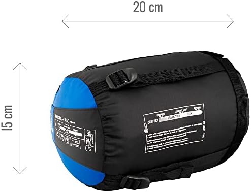 Millet Baikal 750 Sleeping Bag – Ultralight Summer Hiking Gear, Blue