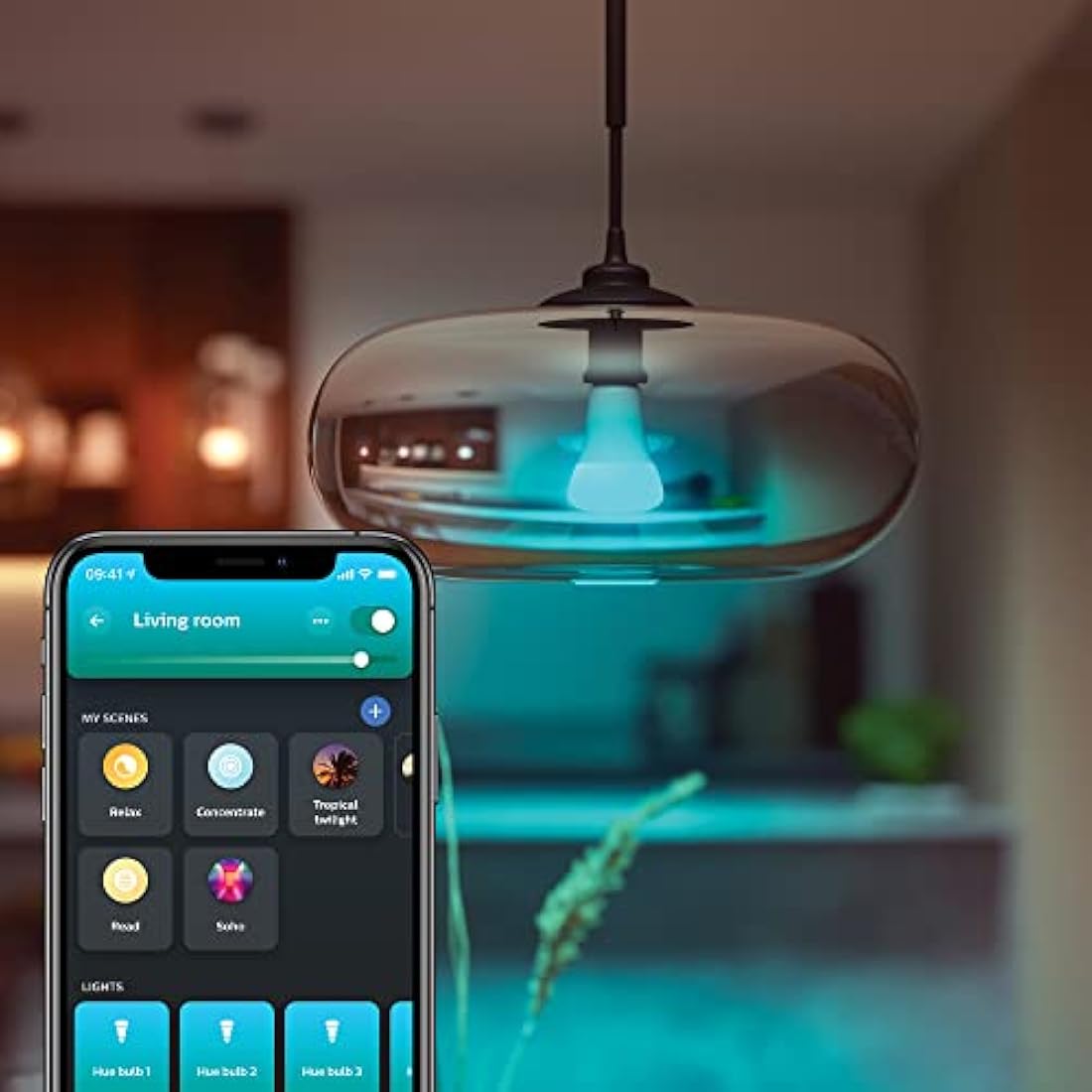 Philips Hue Smart LED Bulb – 100W 1600lm E27 White & Colour Ambiance