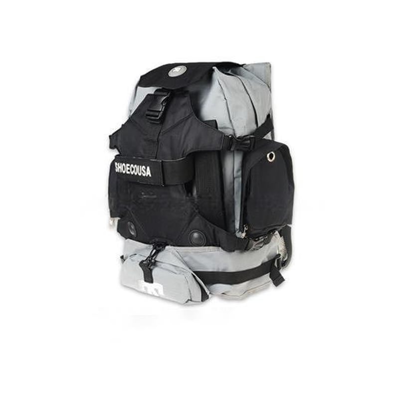 zalati Roller Skates Backpack – Durable Inline & Quad Skate Bag, Black