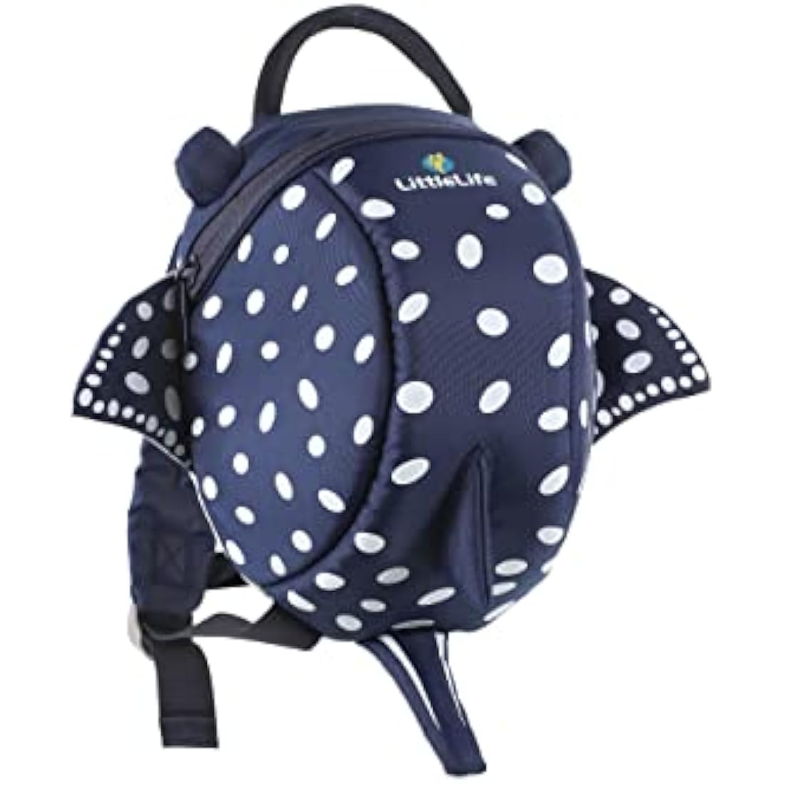 LittleLife Toddler Backpack with Safety Rein | Stingray Harness (1-3 Years)