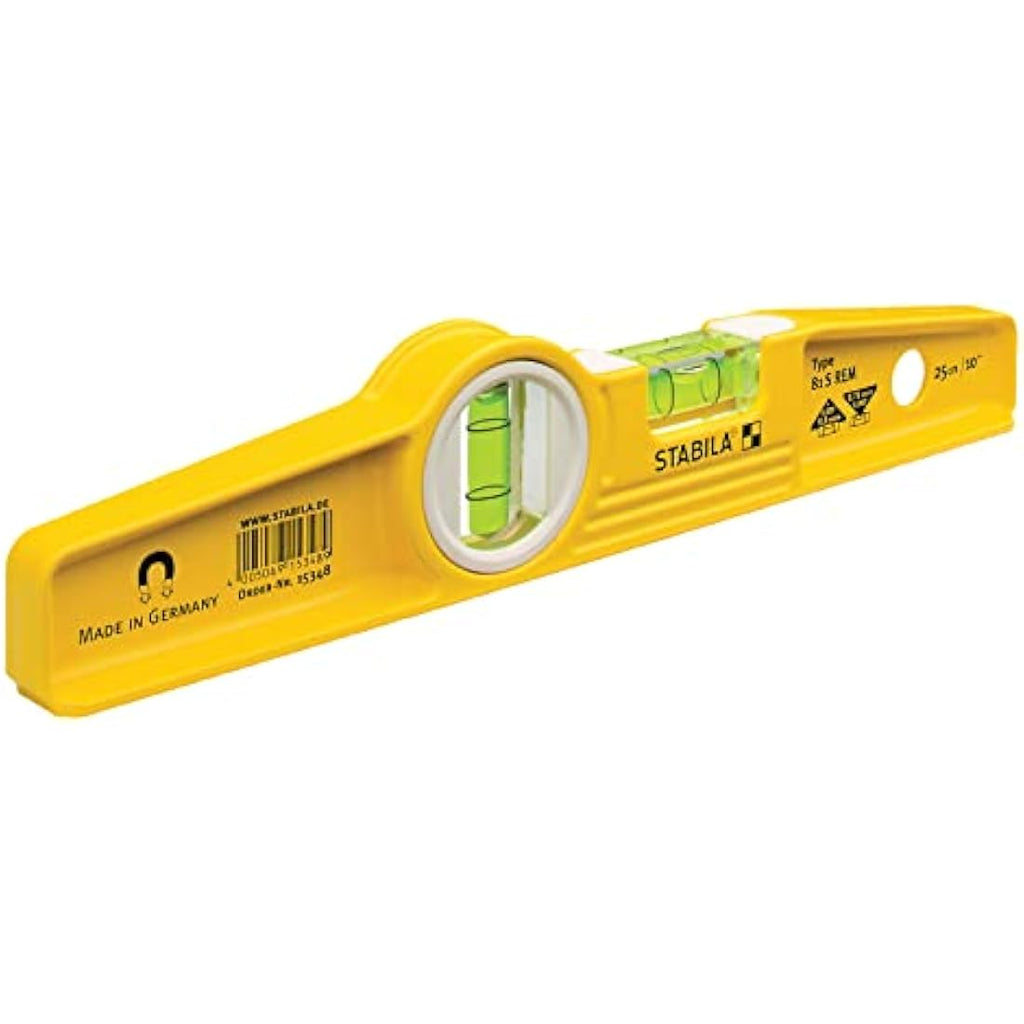 Stabila 81s REM Rare Earth Magnetic Level | Cast Aluminium Spirit Level
