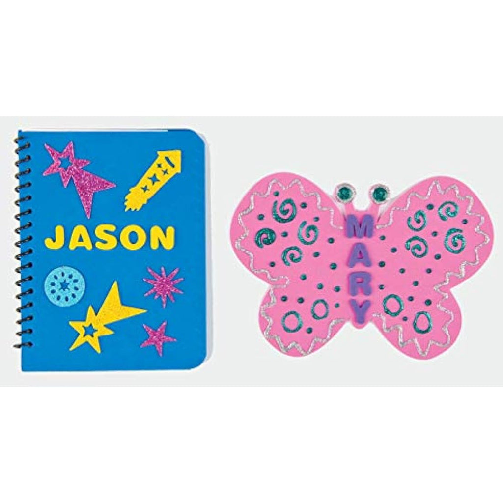Baker Ross Puffy Alphabet Stickers – 600 Self Adhesive Foam Letters