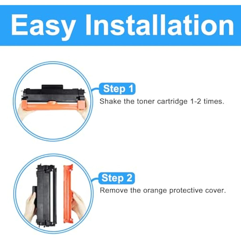 LCL TN2420 Toner & DR2400 Drum Kit for Brother HL-L2350DW (2+1 Pack)