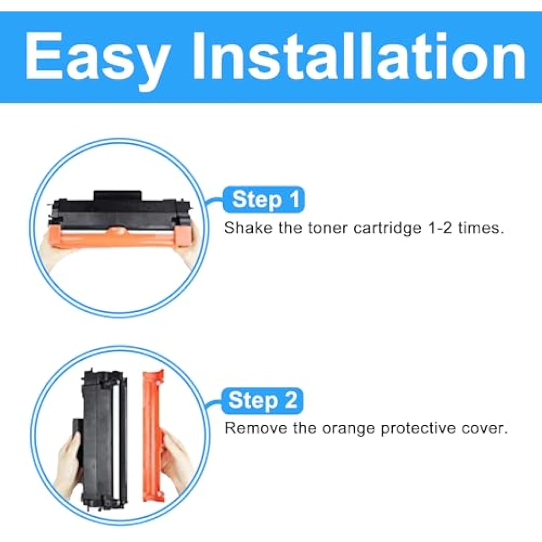LCL TN2420 Toner & DR2400 Drum Kit for Brother HL-L2350DW (2+1 Pack)