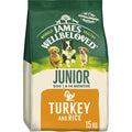 James Wellbeloved Junior Turkey & Rice Hypoallergenic Dog Food - 15kg