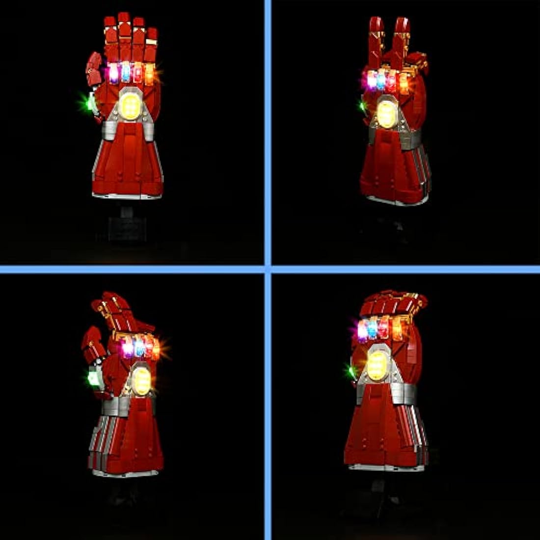 Jolof Store LED Light Kit for Lego Marvel Nano Gauntlet 76223