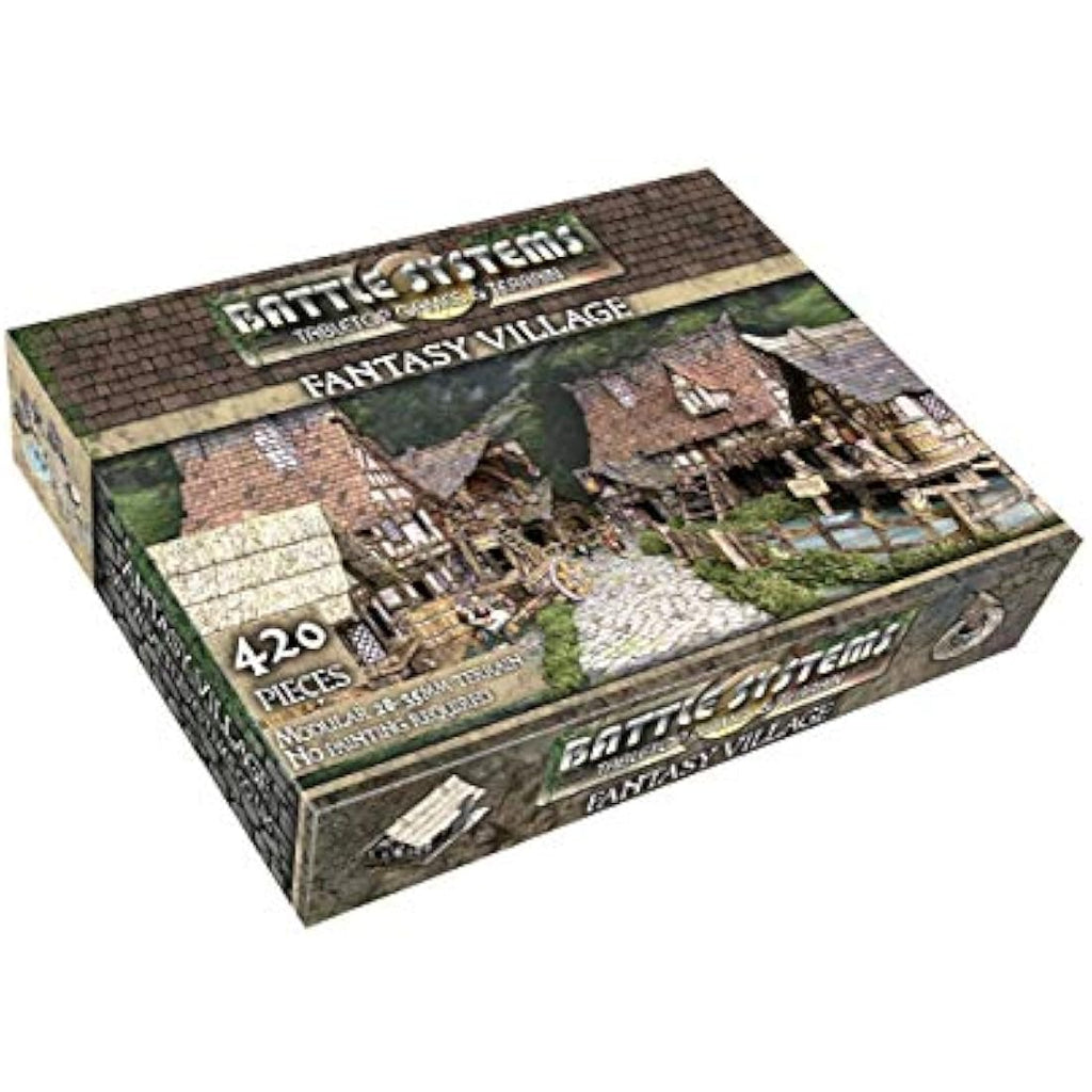 Battle Systems Village Fantasy Scenery – 28mm Modular Tabletop Terrain