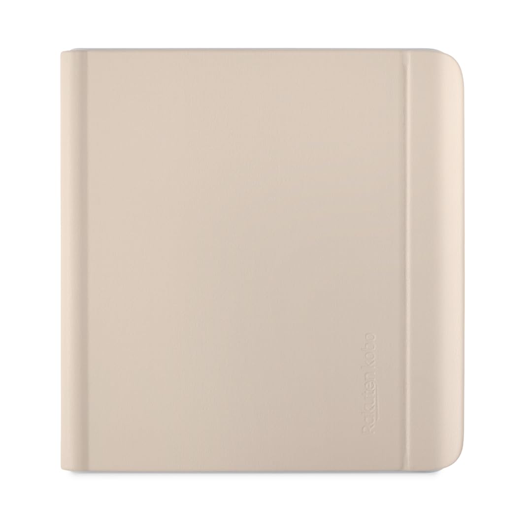 Kobo Libra Colour SleepCover Case – Sand Beige Vegan Leather Stand