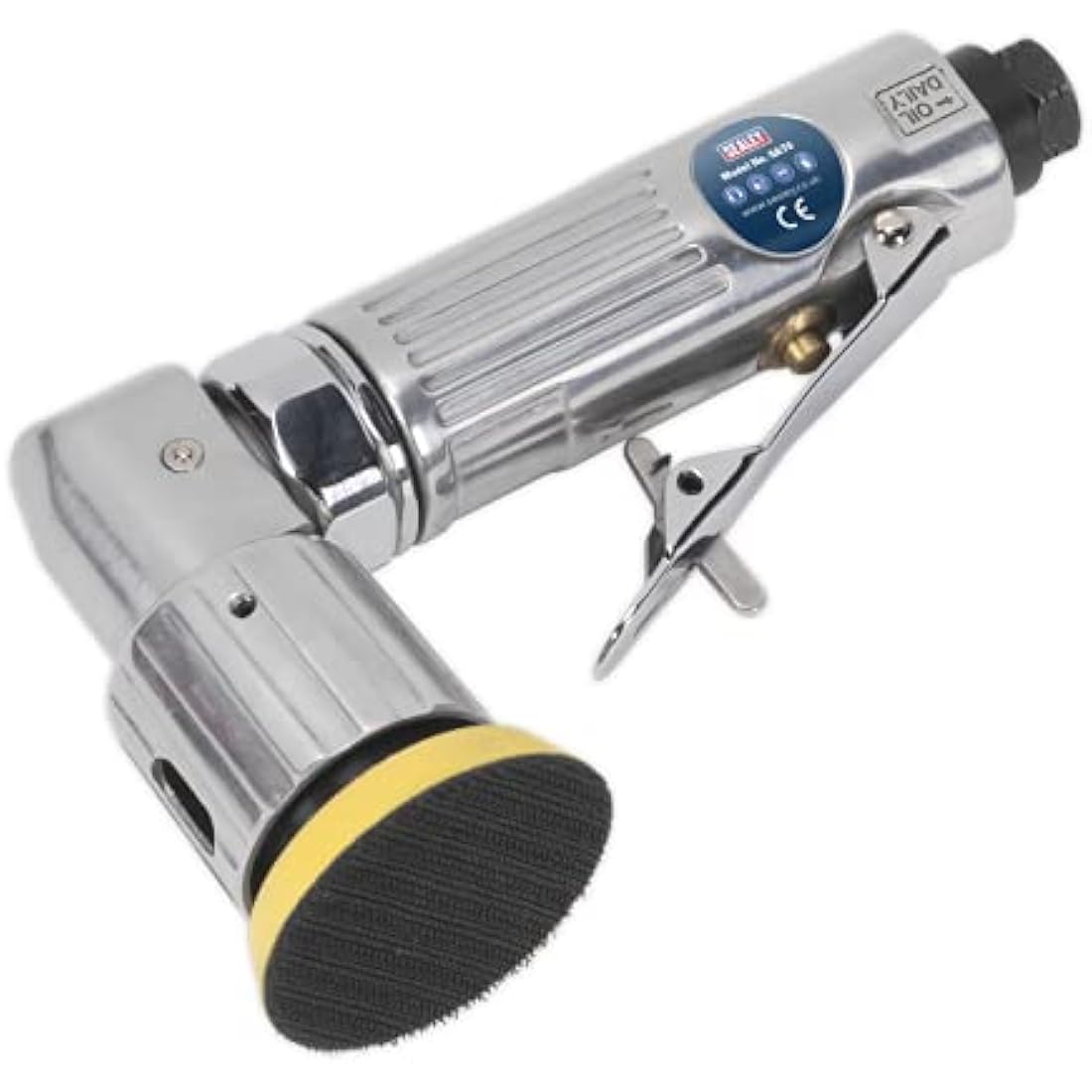 Sealey SA70 Mini Air Orbital Sander – 50mm Disc Lightweight Pneumatic Tool