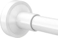WELDUN Extendable Shower Curtain Tension Rod 48-118CM No Drill Rod