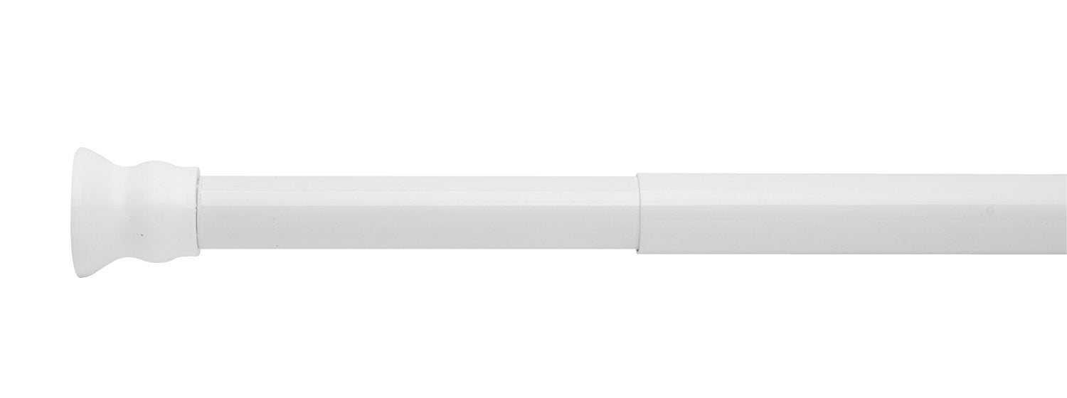 Ridder Telescopic Shower Tension Rod – 70-115 cm, 25mm – White