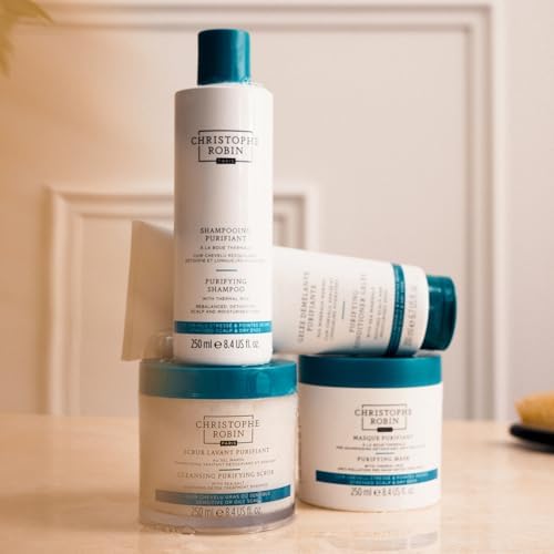 Christophe Robin Purifying Sea Salt Scalp Scrub – Detoxifying Shampoo