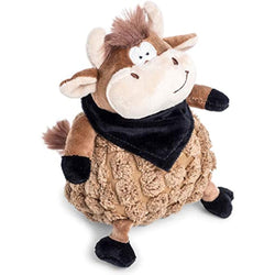 Petface Chunky Cow Plush Dog Toy – Durable Squeaky Interactive Toy