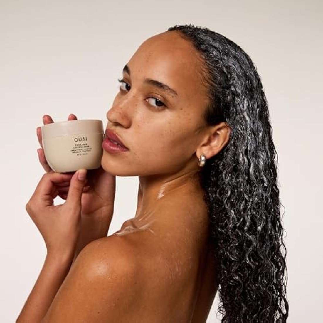 OUAI Thick Hair Treatment Masque – Repairing Keratin Hair Mask - 236ml