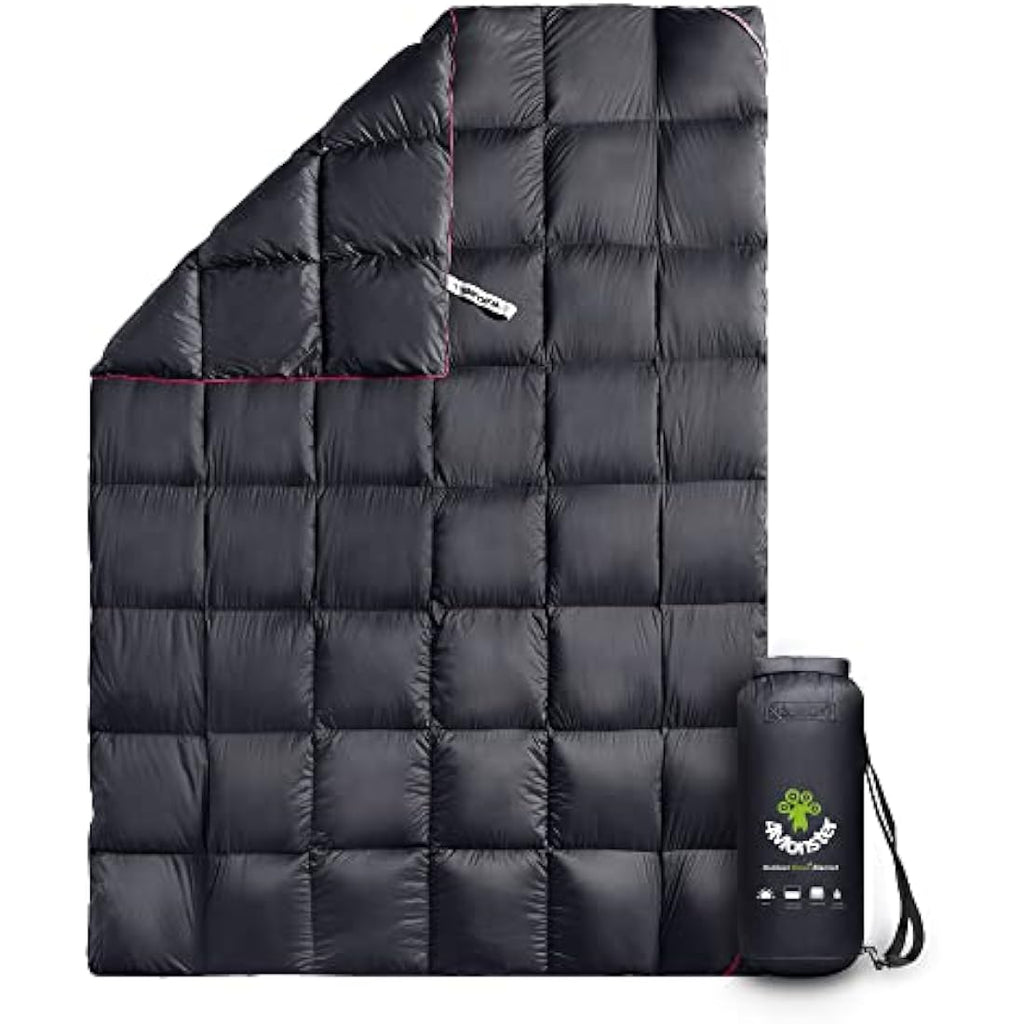 4Monster Down Camping Blanket – Lightweight Waterproof Outdoor Quilt